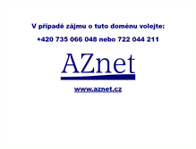 Tablet Screenshot of amod.aznet.cz